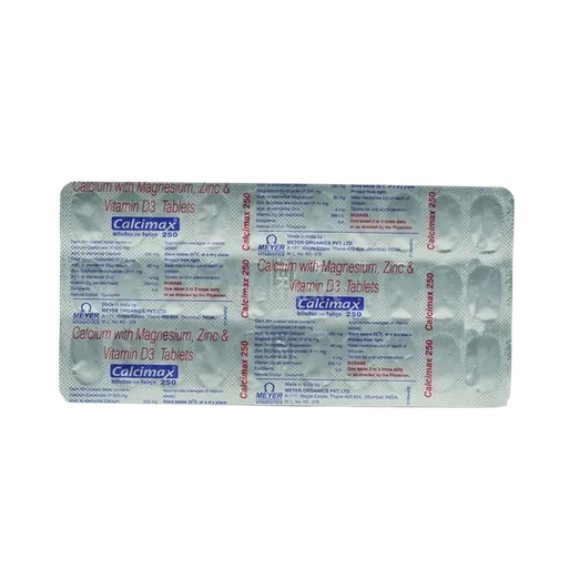 calcimax 250mg tablet 30's